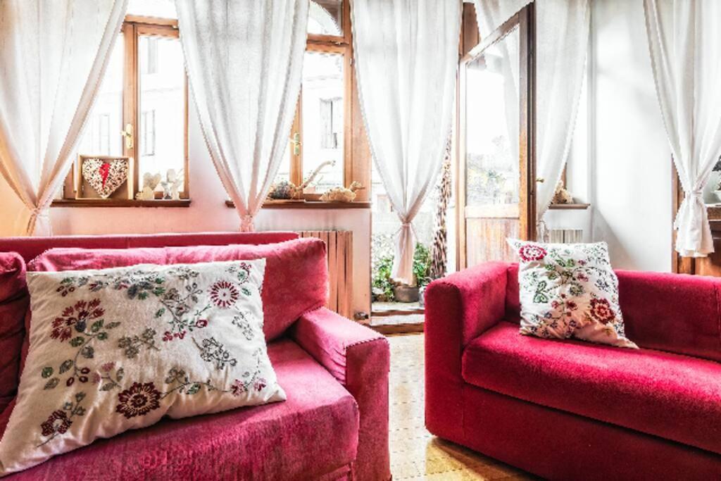 Loft Overlooking The Old Town . Feltre Exteriör bild