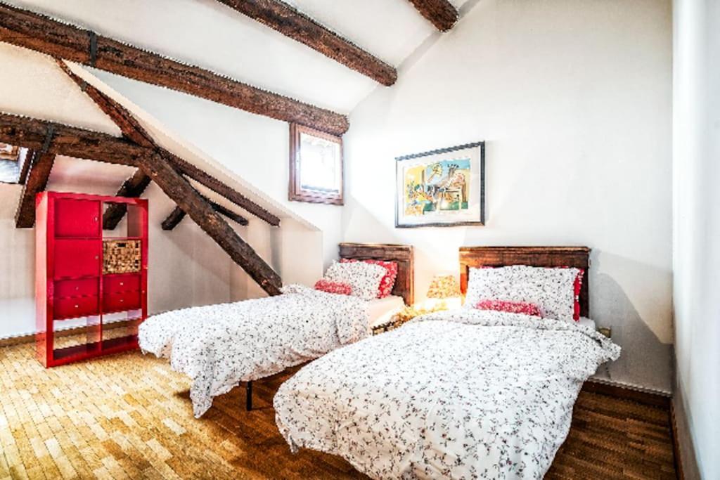 Loft Overlooking The Old Town . Feltre Exteriör bild